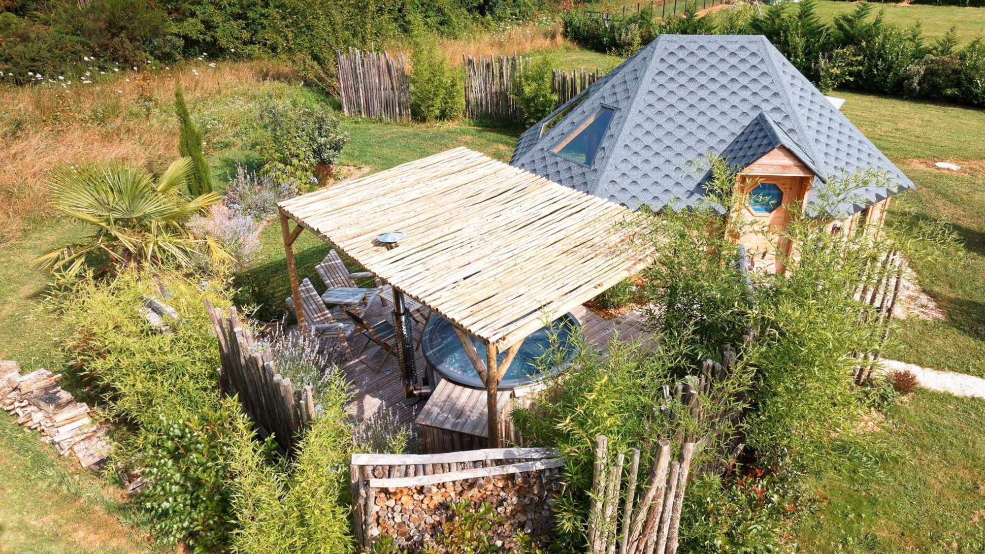 Cabane Spa Belle Etoile Soulaures Exterior photo