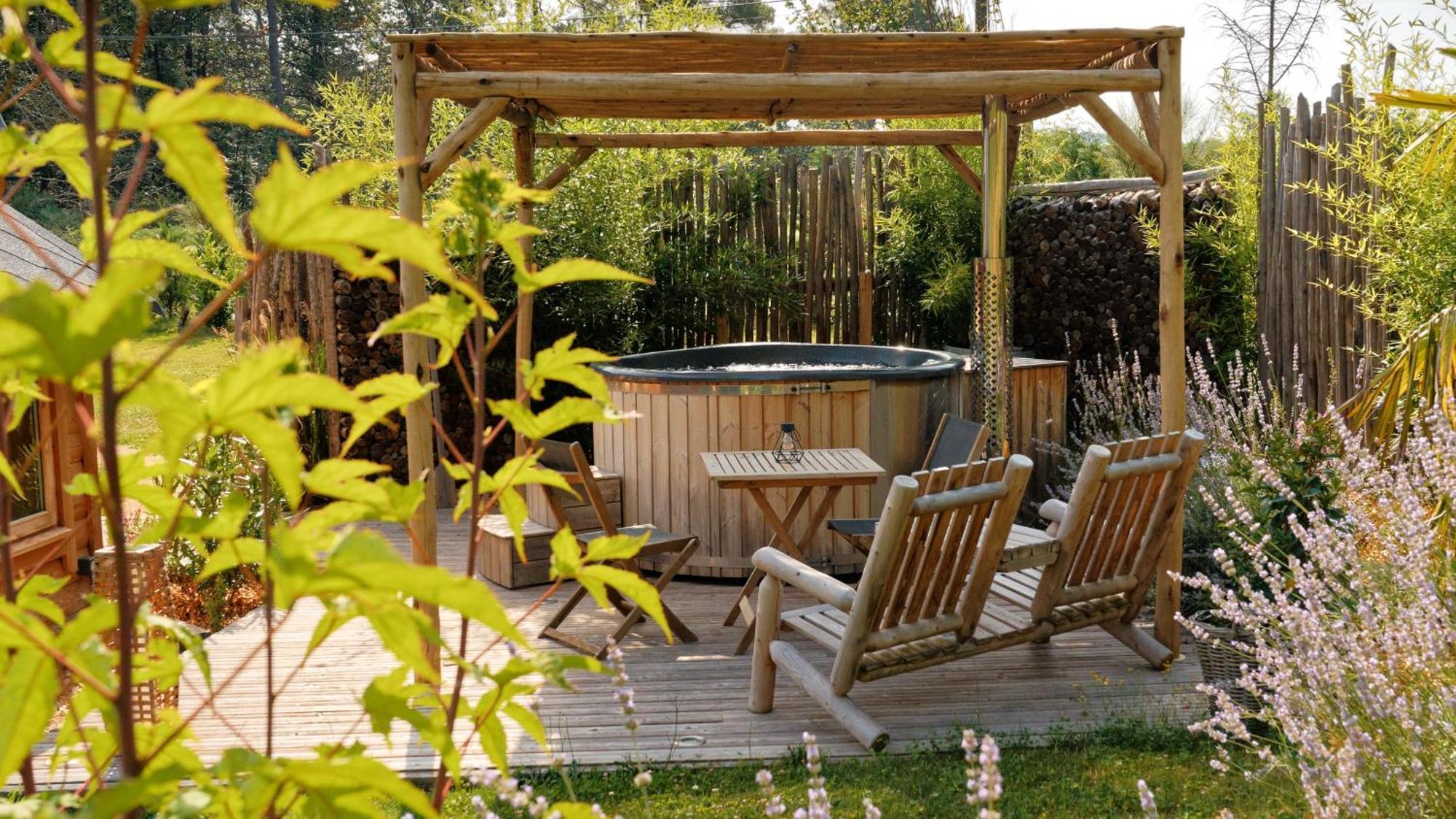 Cabane Spa Belle Etoile Soulaures Exterior photo